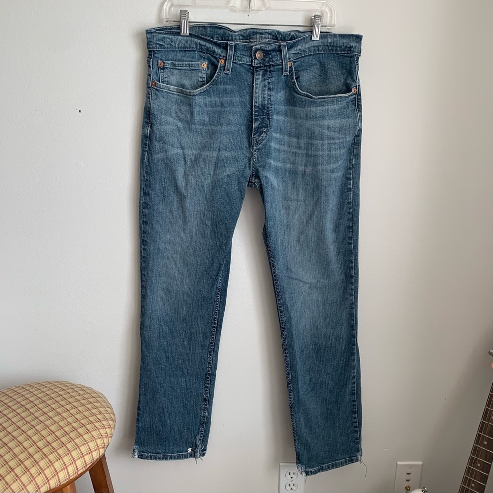 Levi's Straight Blue Jeans